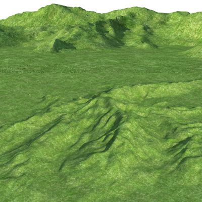 现代群山山脉 山体 山地 公园景观 地形 山地公园 自然山体 微地形