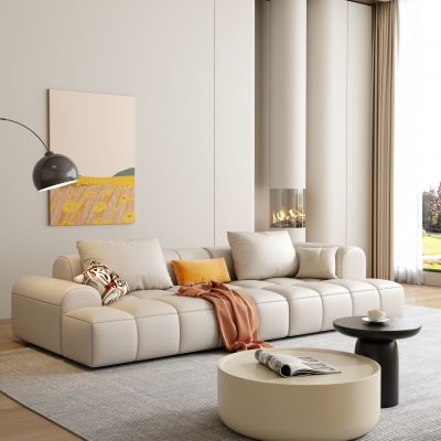 现代简约沙发茶几组合