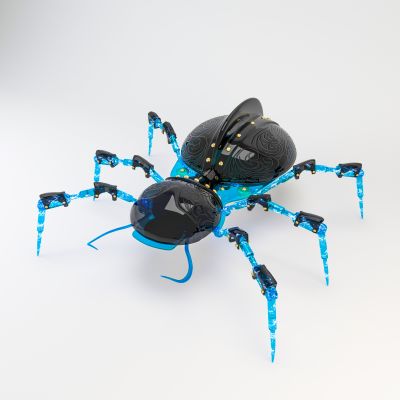 现代美陈摆件潮玩机械蜘蛛模型