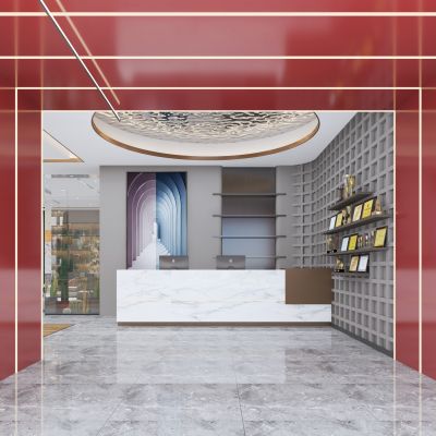 现代企业公司大厅