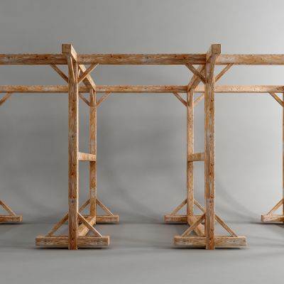 现代木架