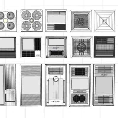 现代暖风机 取暖器  浴霸