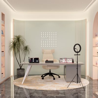 网红直播间 美妆护肤直播间