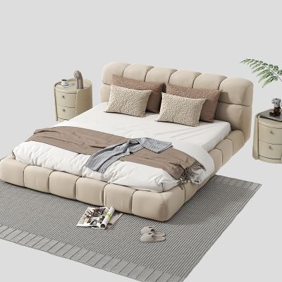 法式双人床组合