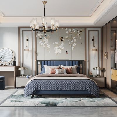 新中式卧室