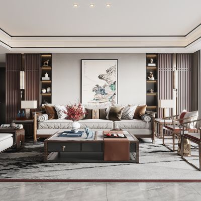 新中式客厅