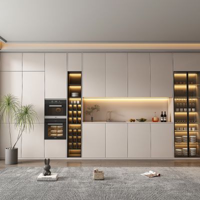 现代酒柜