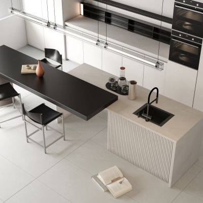 现代吧台椅组合