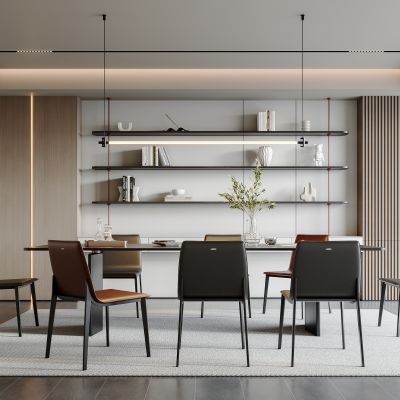 现代简约家居餐厅