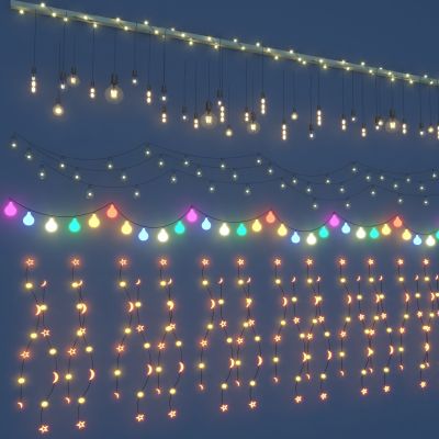 现代氛围灯 景观灯3D模型