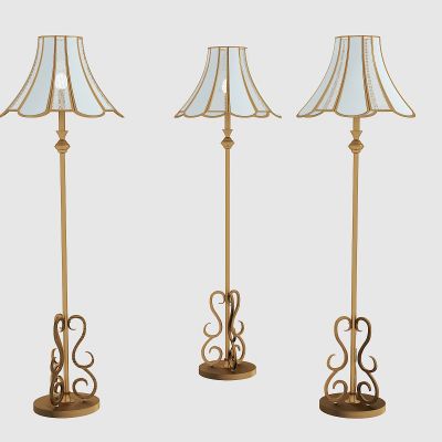 复古法式落地灯