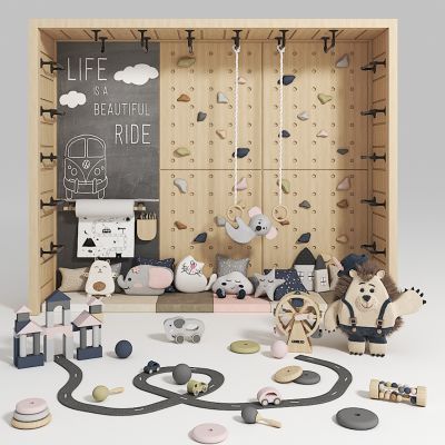 攀岩墙，儿童玩具