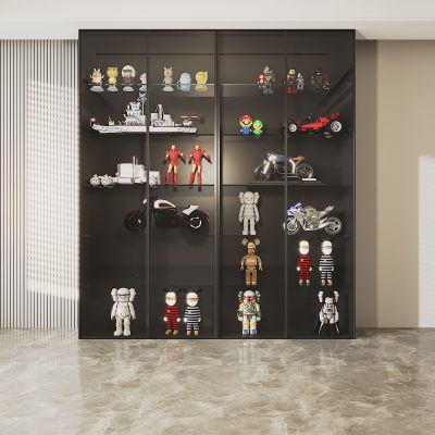 现代手办,玩具柜