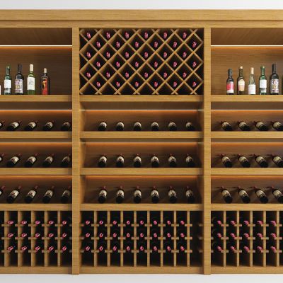 现代红酒柜