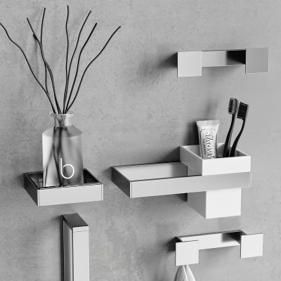 现代浴室挂架毛巾洗浴用品