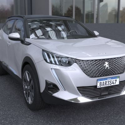 2023款标致E2008汽车SUV