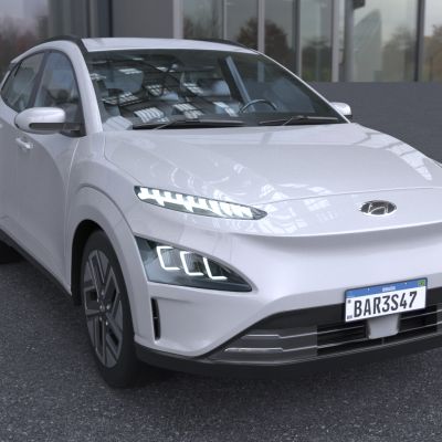 2023款现代KonaElectric纯电车suv汽车