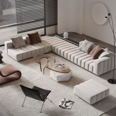 Minotti 现代转角组合沙发