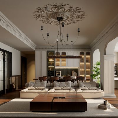 法式复古客餐厅