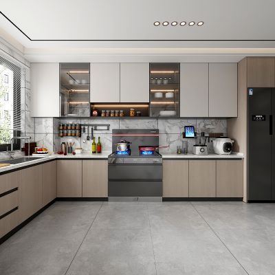 现代厨房