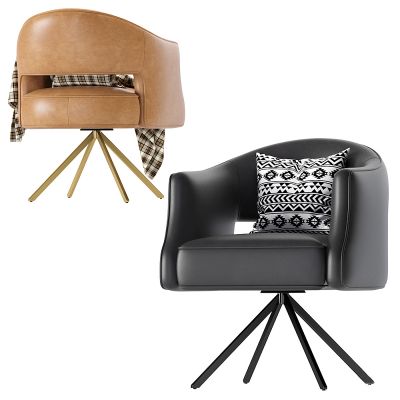 Giorgetti 现代皮革单椅