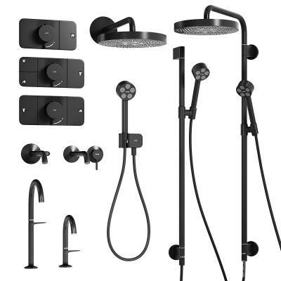 现代卫浴小件 水龙头 淋浴头 淋浴花洒