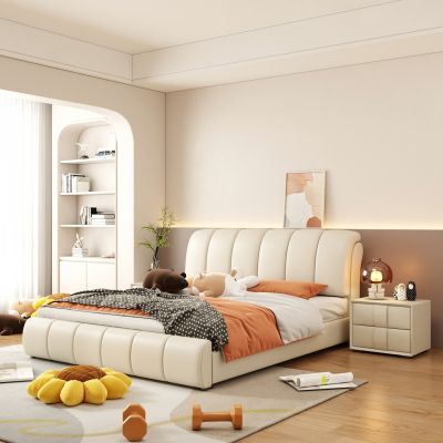 现代奶油风家居卧室