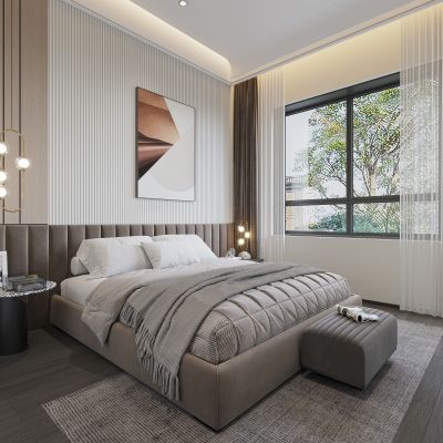 现代卧室