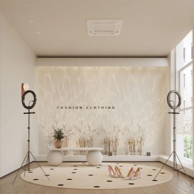 现代网红直播间_摄影