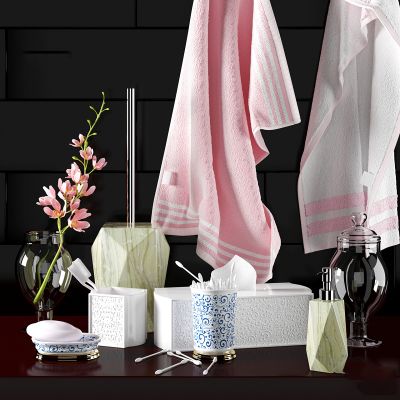 现代卫浴小件组合