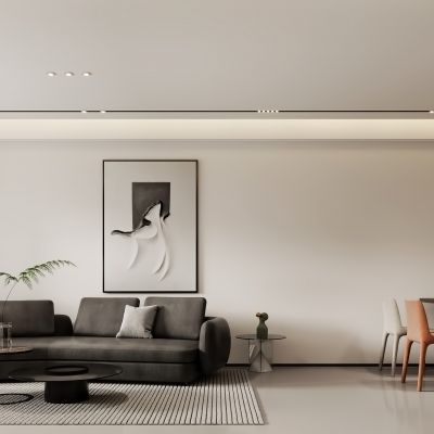 现代客餐厅，简约客餐厅，客餐厅