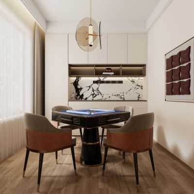 现代棋牌室，棋牌室，休闲室