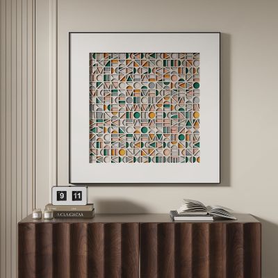 几何画 装饰画 挂画