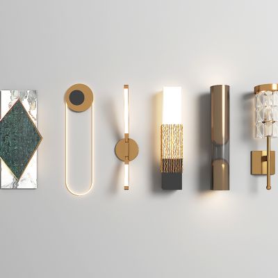 现代金属壁灯