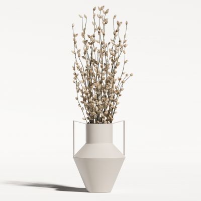 侘寂花瓶花艺植物