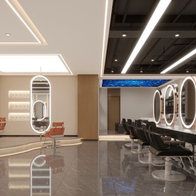 现代美容理发店