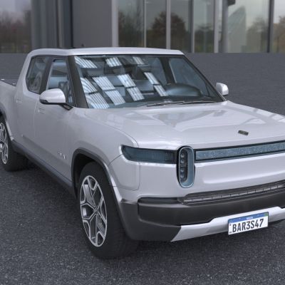 2023款RivianR1T纯电动皮卡低配版