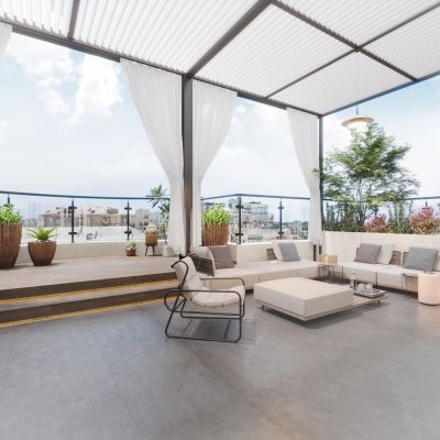 现代屋顶花园