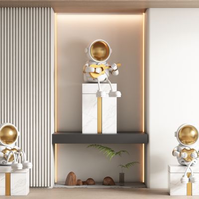 现代饰品公仔雕塑摆件