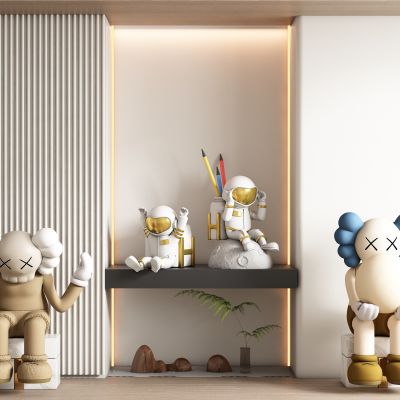 现代饰品公仔摆件