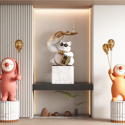 现代饰品摆件公仔