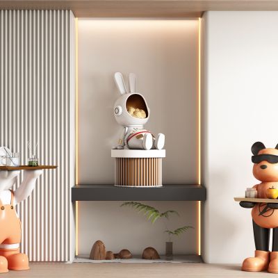 现代饰品摆件公仔雕像