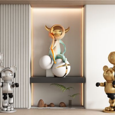 现代饰品摆件公仔