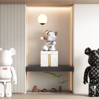 现代饰品公仔雕塑摆件