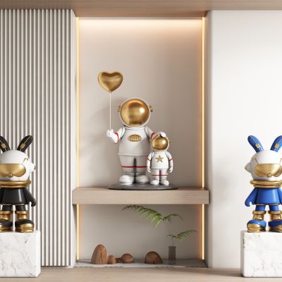 现代饰品公仔雕像