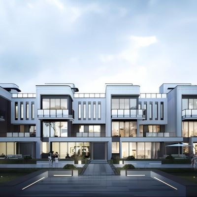 新中式别墅合院