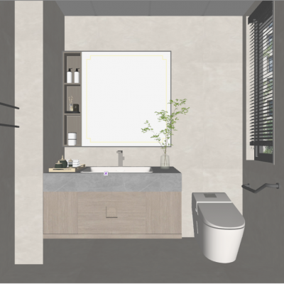 新中式无障碍卫生间