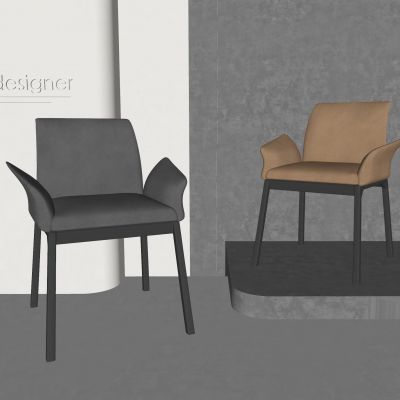 Minotti 现代单椅组合