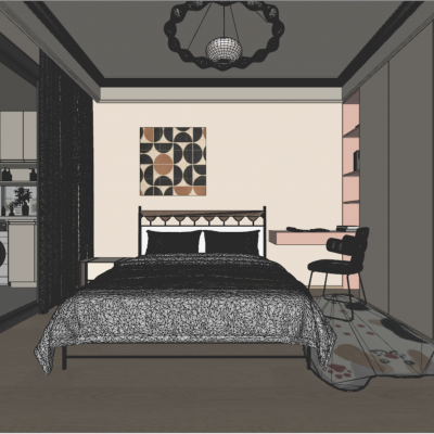 中古风卧室