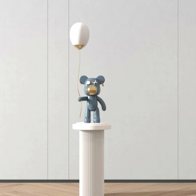 现代室内潮玩手办雕塑摆件